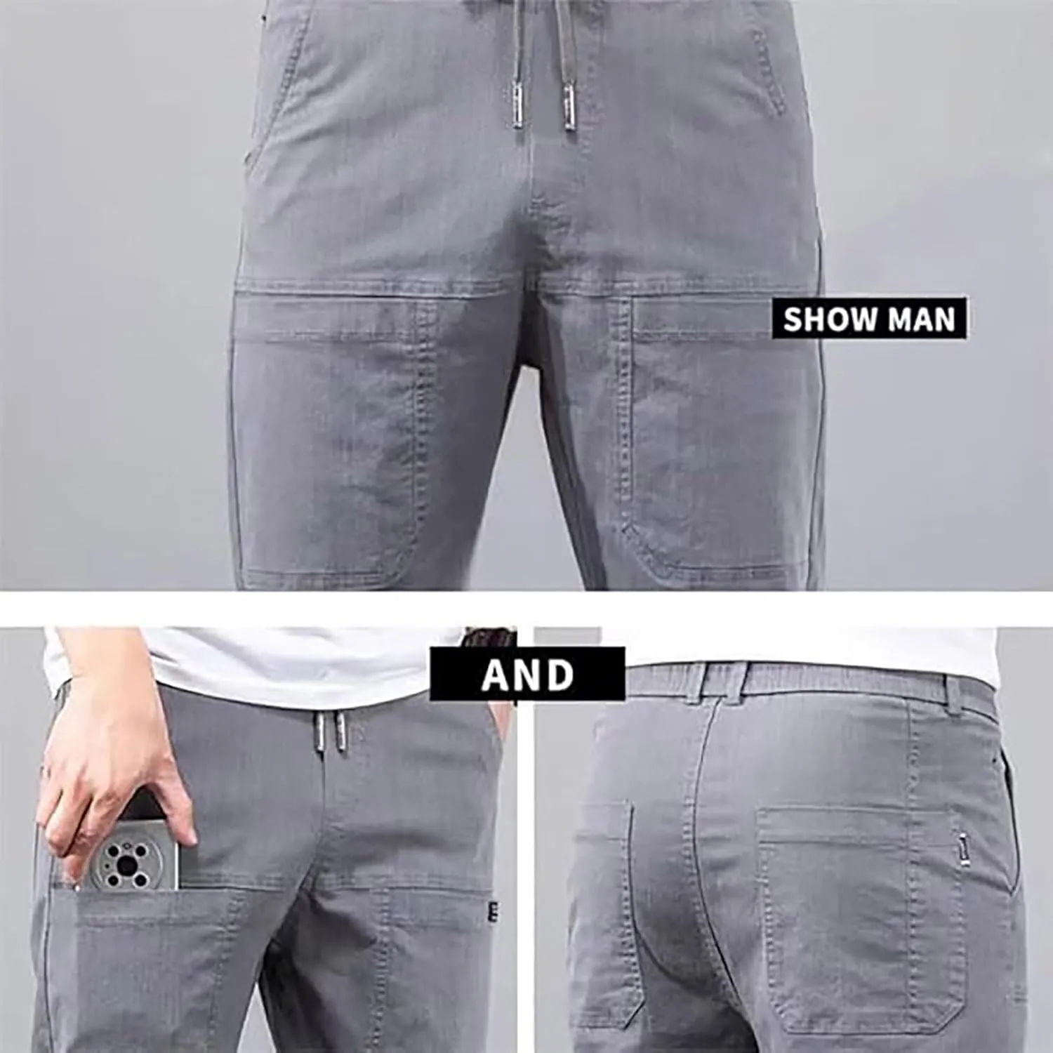 Acegents Cargo Pants, Multipants - High Stretch Multi-Pocket Durable Cargo Pants