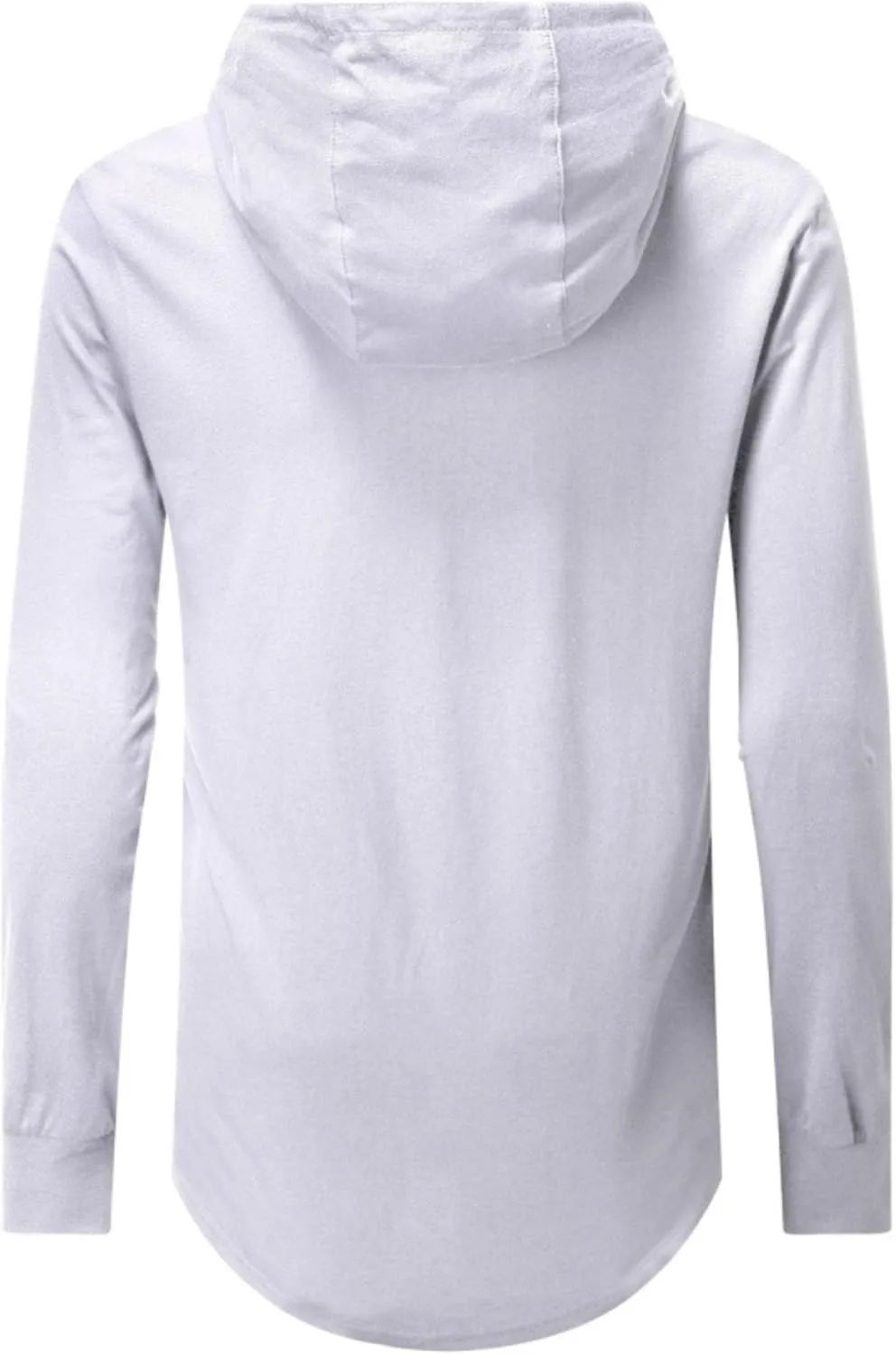 Aiyino Men's Hipster Hip Hop Longline Pullover Hoodies Shirts