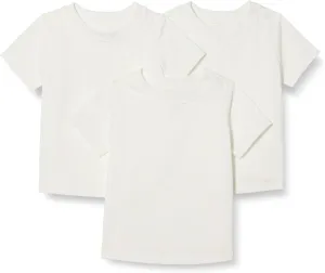 Amazon Essentials Unisex Toddlers and Babies' Short Sleeve T-Shirts, Pack of 3