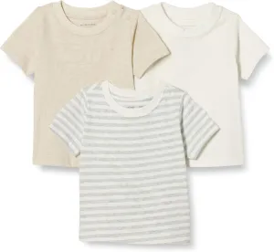 Amazon Essentials Unisex Toddlers and Babies' Short Sleeve T-Shirts, Pack of 3