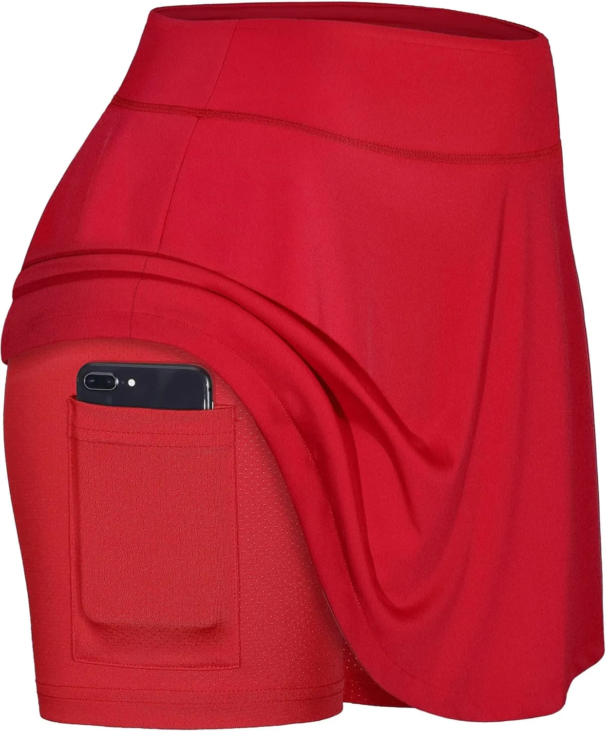 BLEVONH Women's Tennis Skort Active Pleated Skirts with Pocket for Running Golf