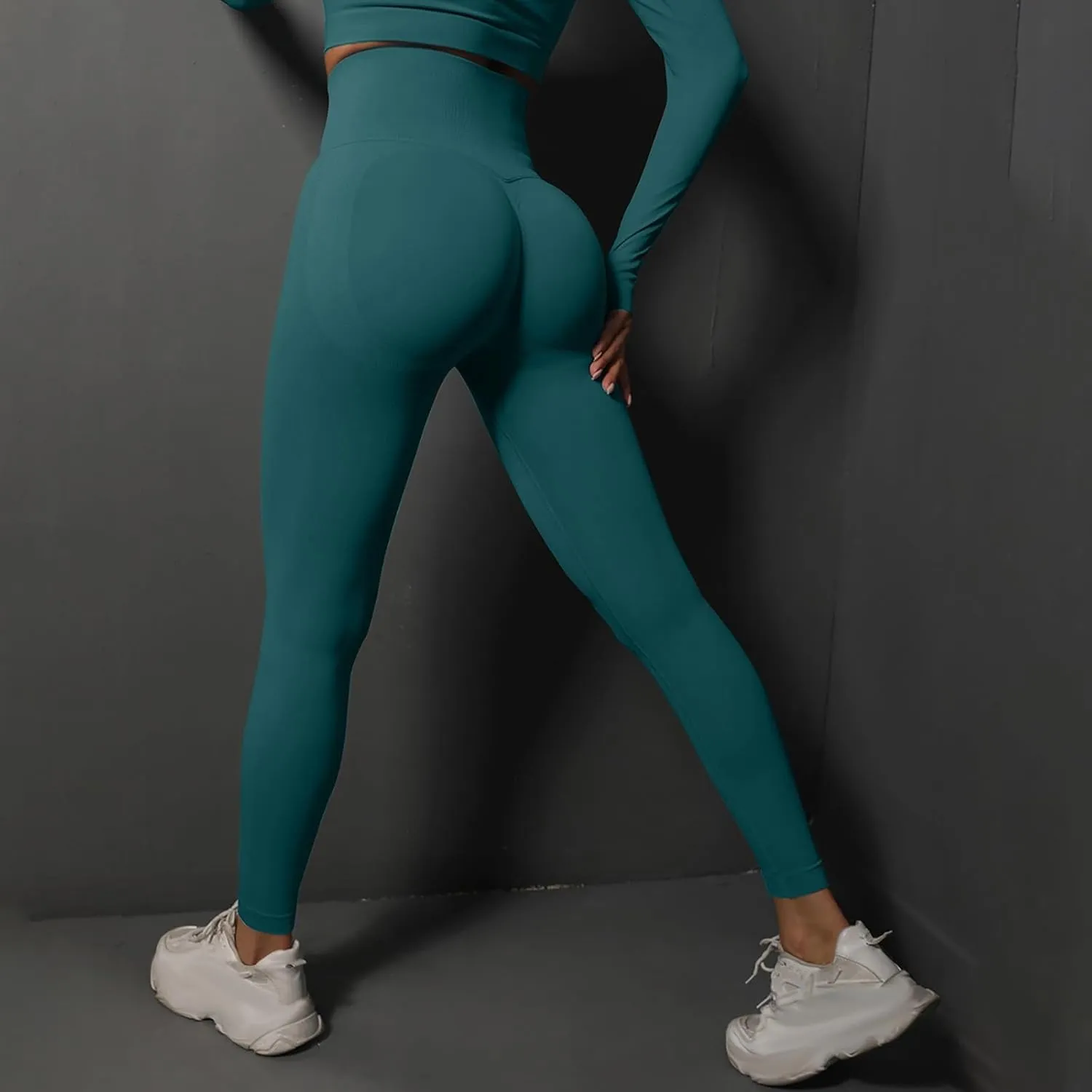 BOXIACEY Compression Leggings for Women 2025 High Waisted Yoga Leggings Tummy Control Workout Leggings Gym Leggings
