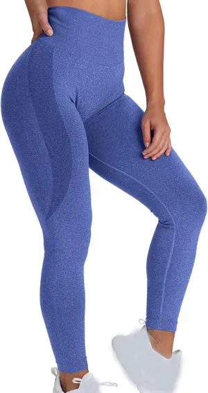 BOXIACEY Compression Leggings for Women 2025 High Waisted Yoga Leggings Tummy Control Workout Leggings Gym Leggings