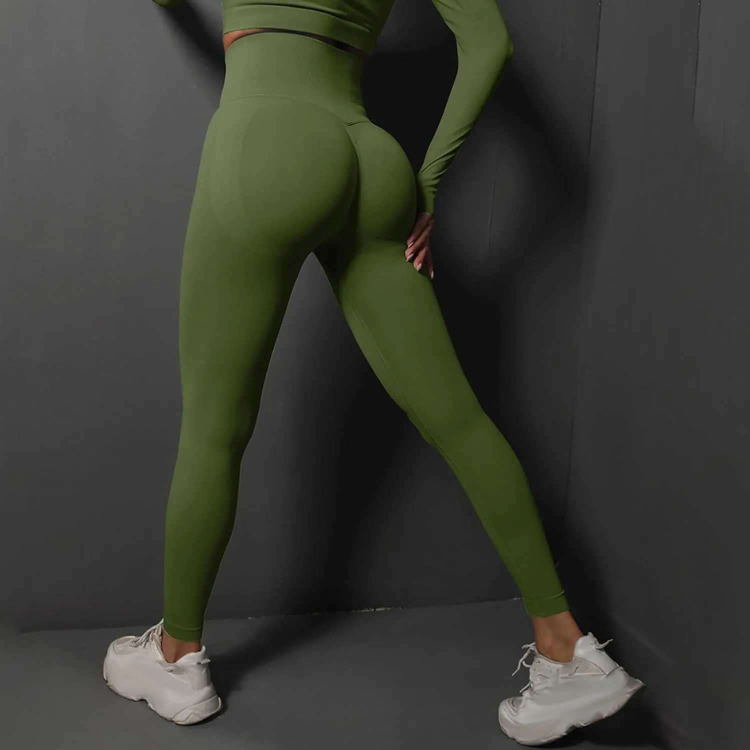 BOXIACEY Compression Leggings for Women 2025 High Waisted Yoga Leggings Tummy Control Workout Leggings Gym Leggings