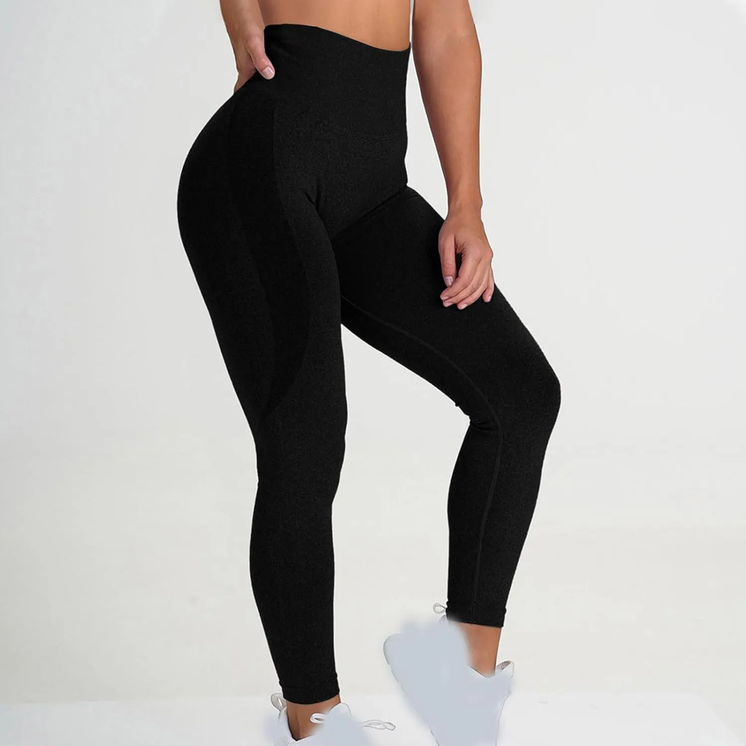 BOXIACEY Compression Leggings for Women 2025 High Waisted Yoga Leggings Tummy Control Workout Leggings Gym Leggings