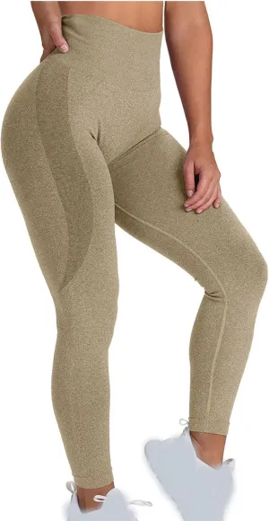 BOXIACEY Compression Leggings for Women 2025 High Waisted Yoga Leggings Tummy Control Workout Leggings Gym Leggings