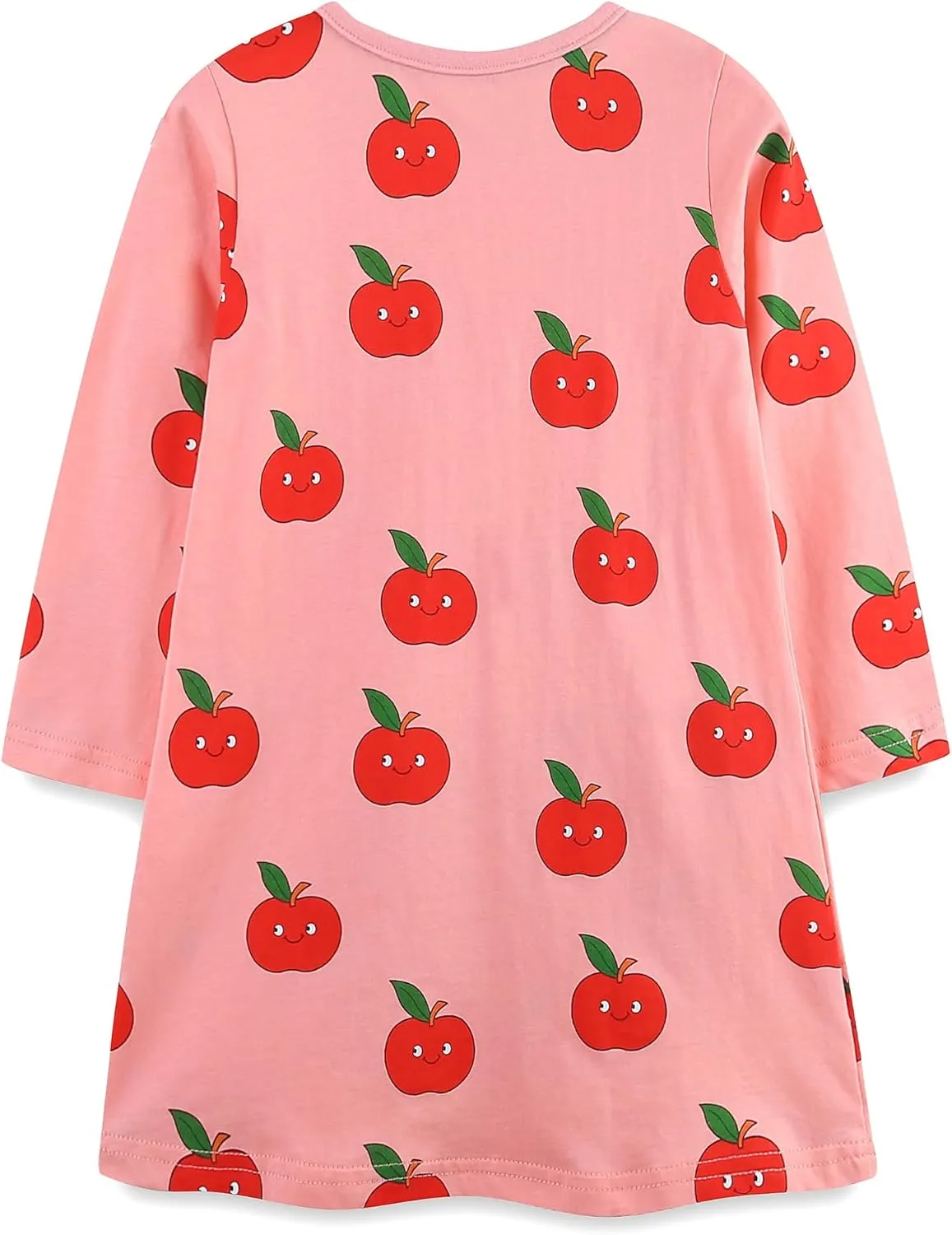 Bumeex Toddler Girl's Long Sleeve Dresses 2-7Y