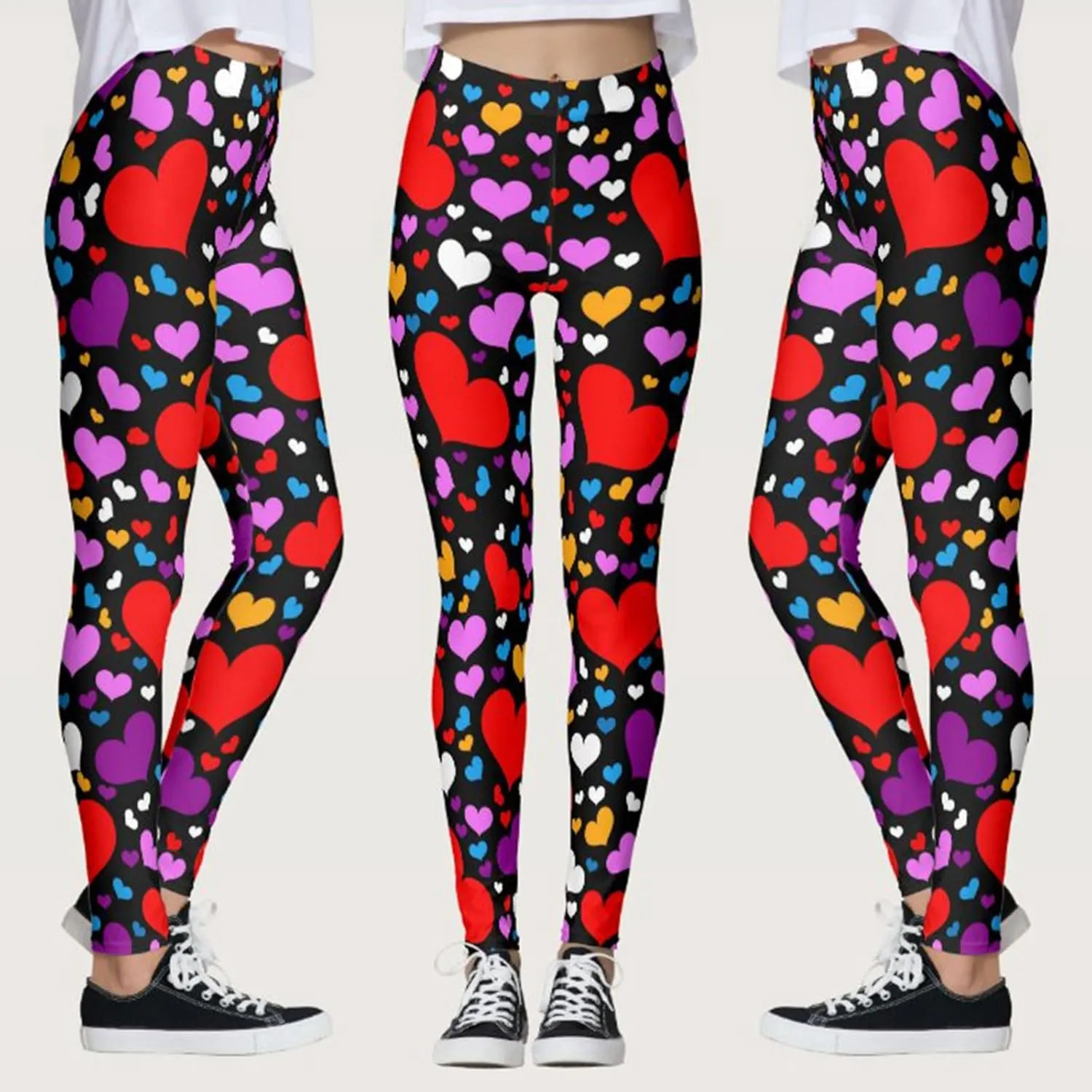 Buttery Soft Leggings for Women Flare Pocket Leggings Women with Pockets Valentine Green Leggings