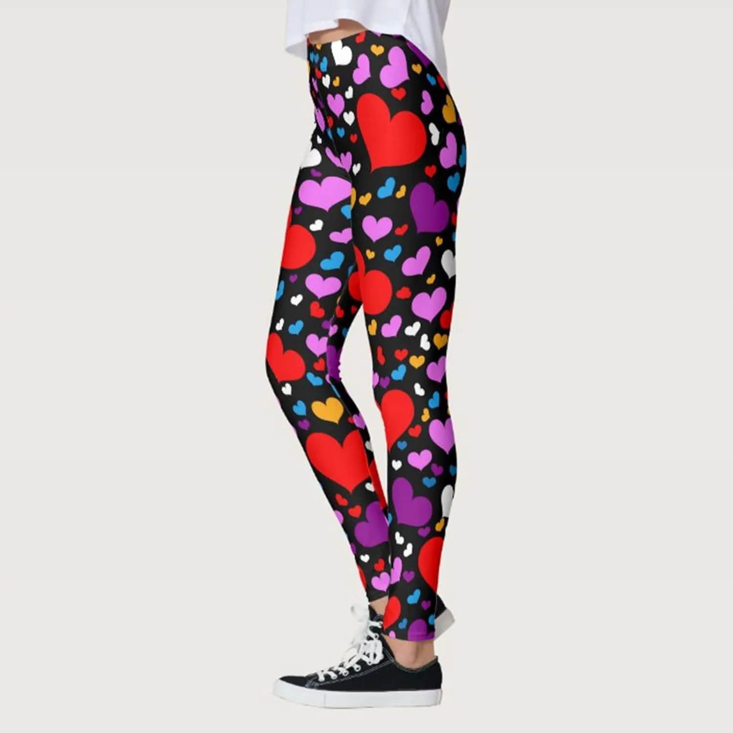 Buttery Soft Leggings for Women Flare Pocket Leggings Women with Pockets Valentine Green Leggings