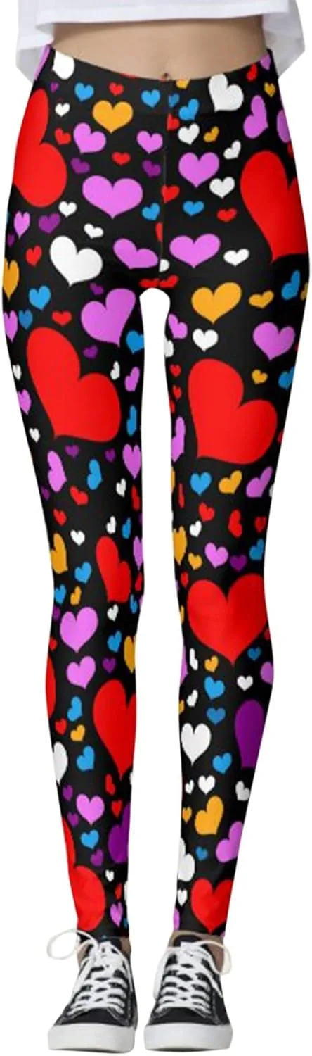 Buttery Soft Leggings for Women Flare Pocket Leggings Women with Pockets Valentine Green Leggings