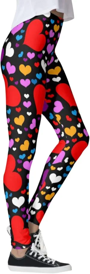 Buttery Soft Leggings for Women Flare Pocket Leggings Women with Pockets Valentine Green Leggings