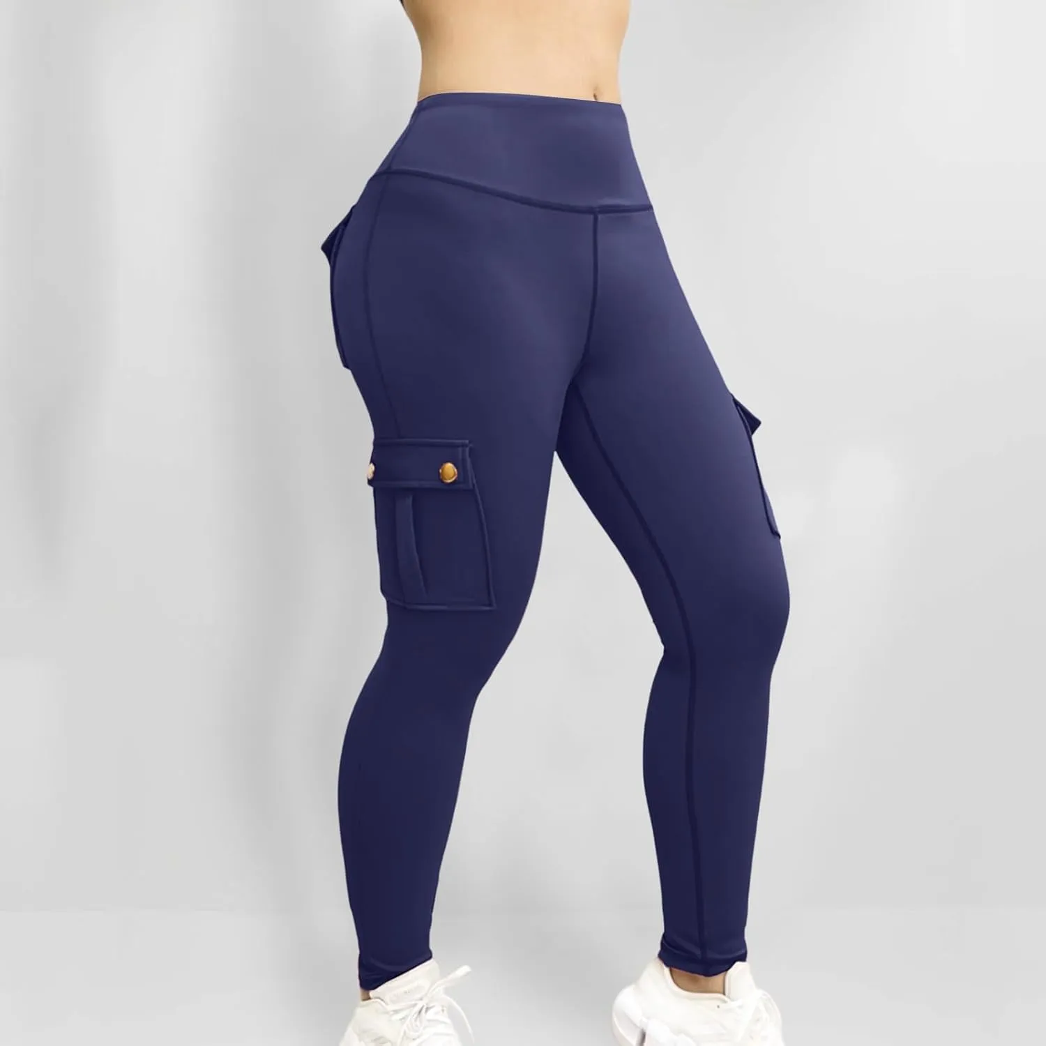 Cargo Yoga Leggings with Pockets for Women Leggings Workout Leggings for Women Butt Lifting Gym Yoga Leggings