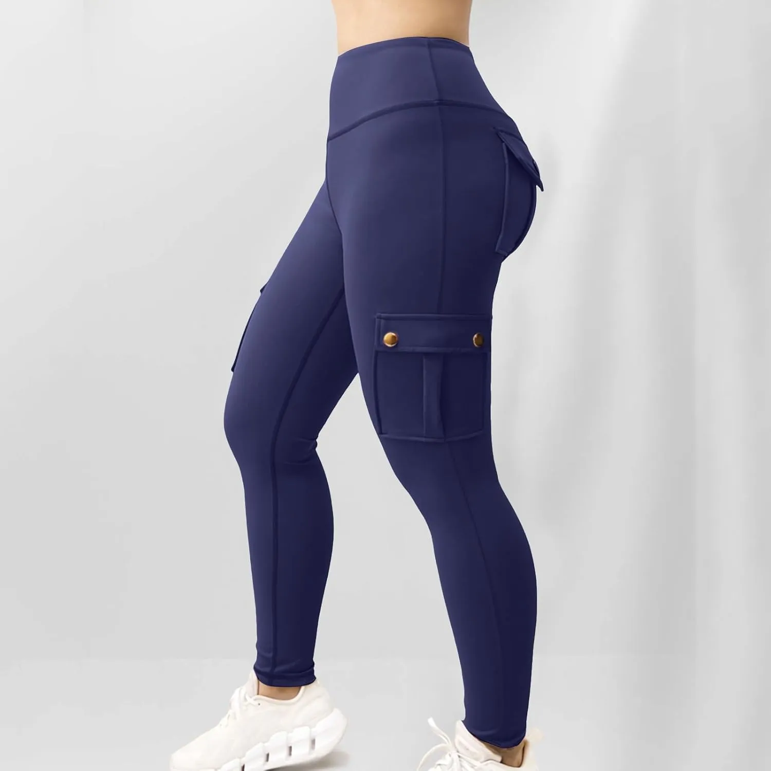 Cargo Yoga Leggings with Pockets for Women Leggings Workout Leggings for Women Butt Lifting Gym Yoga Leggings