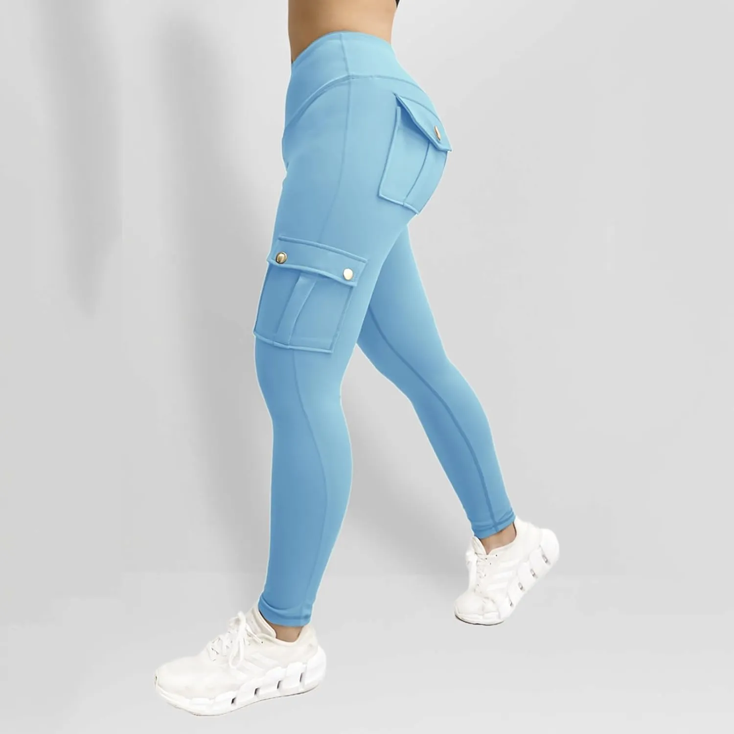 Cargo Yoga Leggings with Pockets for Women Leggings Workout Leggings for Women Butt Lifting Gym Yoga Leggings