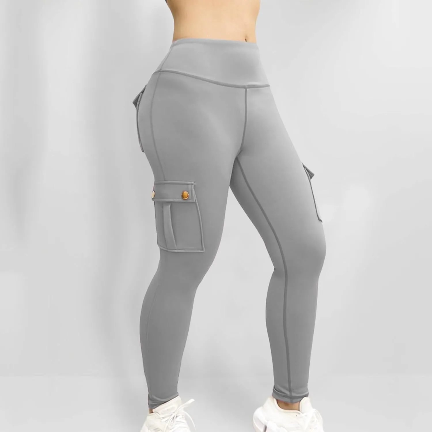 Cargo Yoga Leggings with Pockets for Women Leggings Workout Leggings for Women Butt Lifting Gym Yoga Leggings