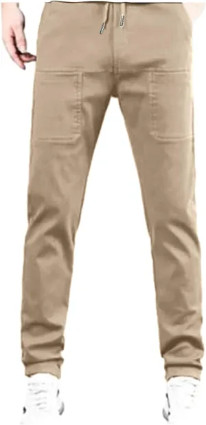 Cathalem Cargo Pants for Men High Stretch Multi-Pocket Durable Cargo Pants Mens Breathable Comfy Hiking Cargo Pants