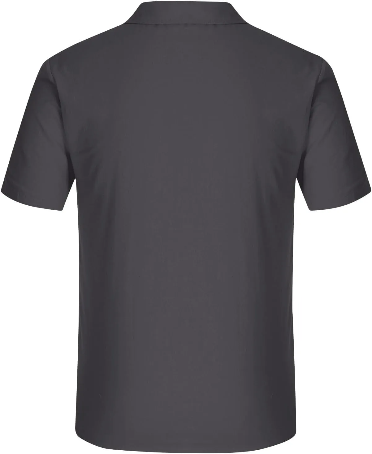 Cotton Linen Shirts for Men 2025 Summer Short Sleeve Button Down T-Shirt Business Work Beach Tee Tops Dress Shirts