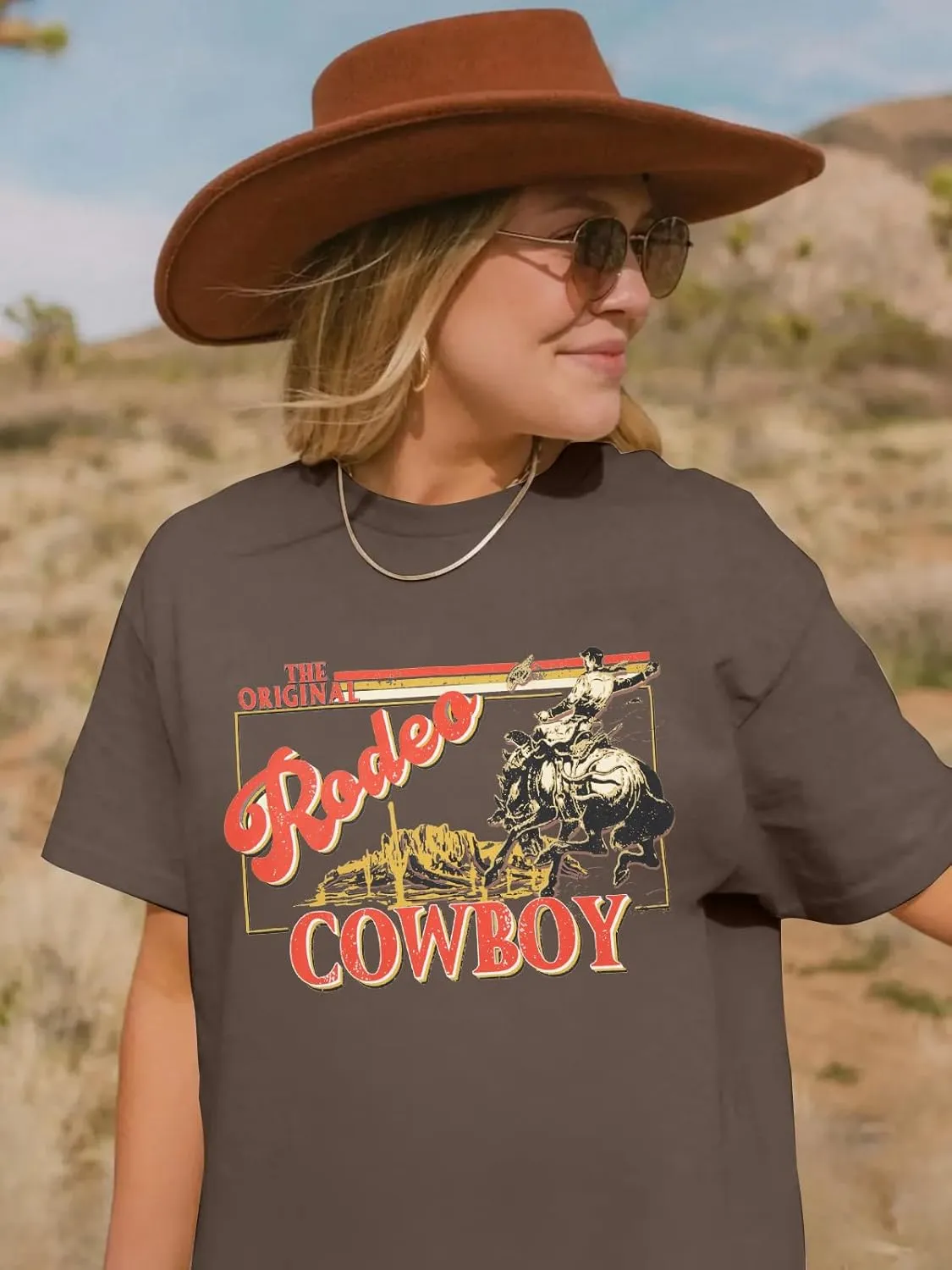 Cowgirl Western Dress for Women Rodeo Cowboy Graphic Tees Vintage Country Western Outfits Casual Short Sleeve Dresses