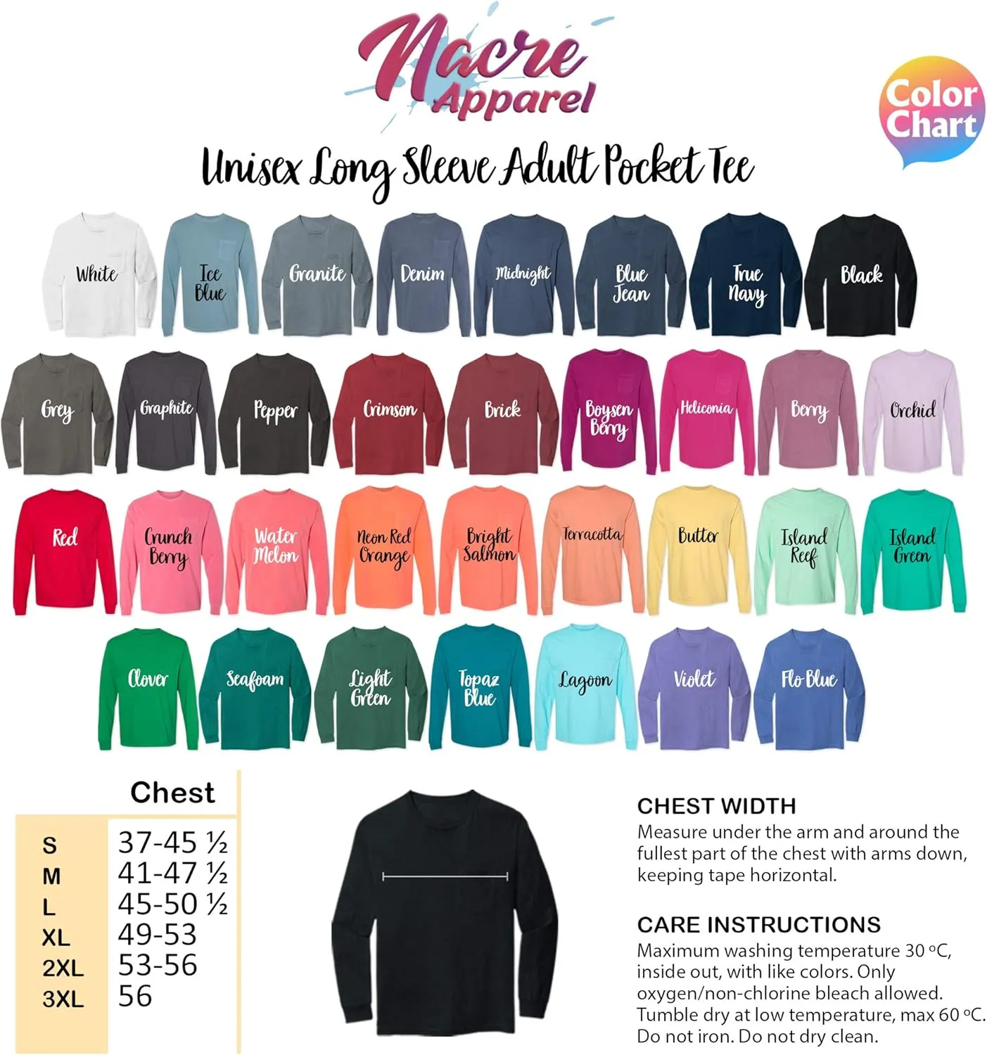 Custom Embroidered Long Sleeve Shirts for Men Personalized Embroidery Text