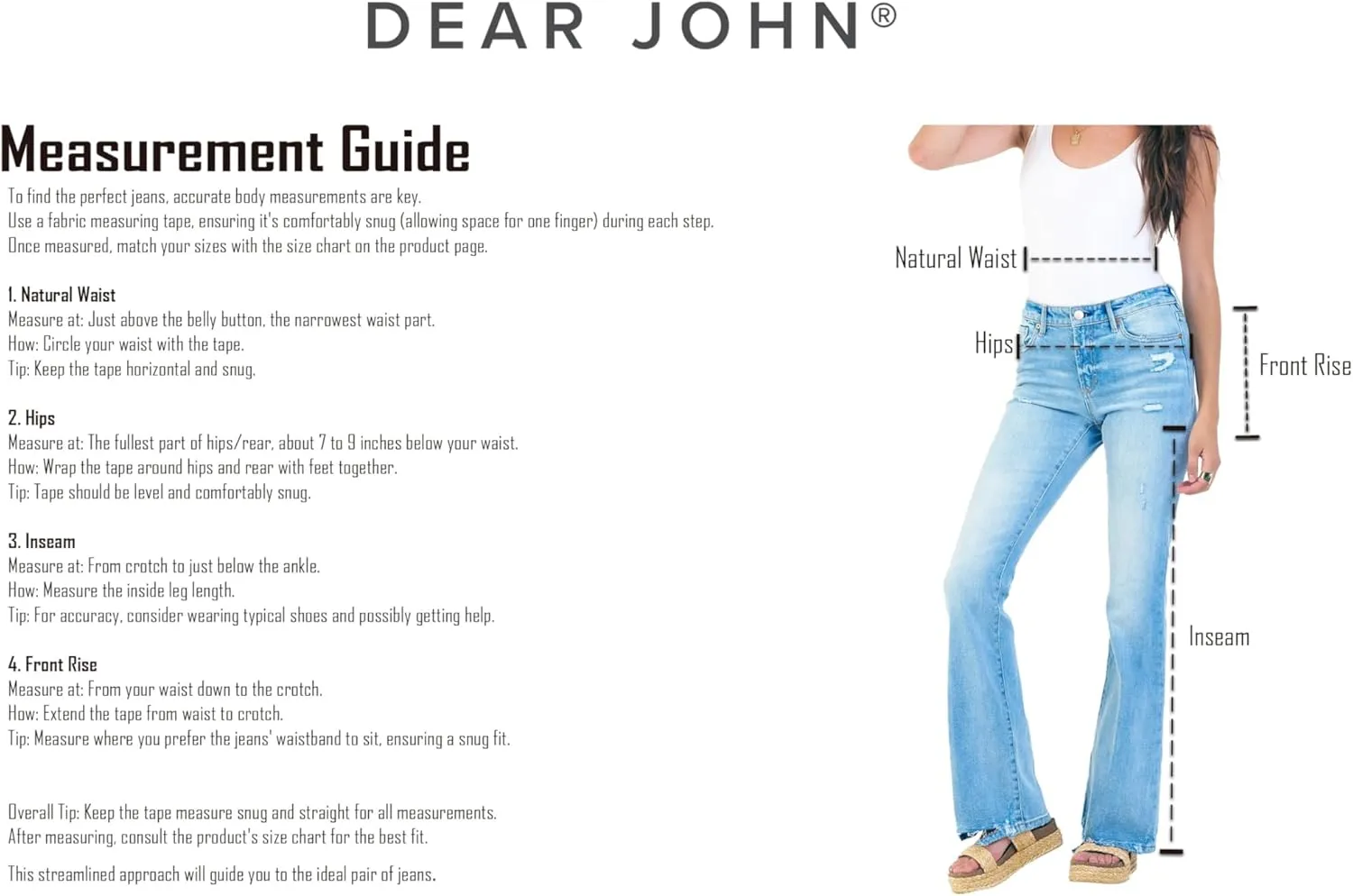 DEAR JOHN Audrey Women's Wide Leg Jeans High Rise