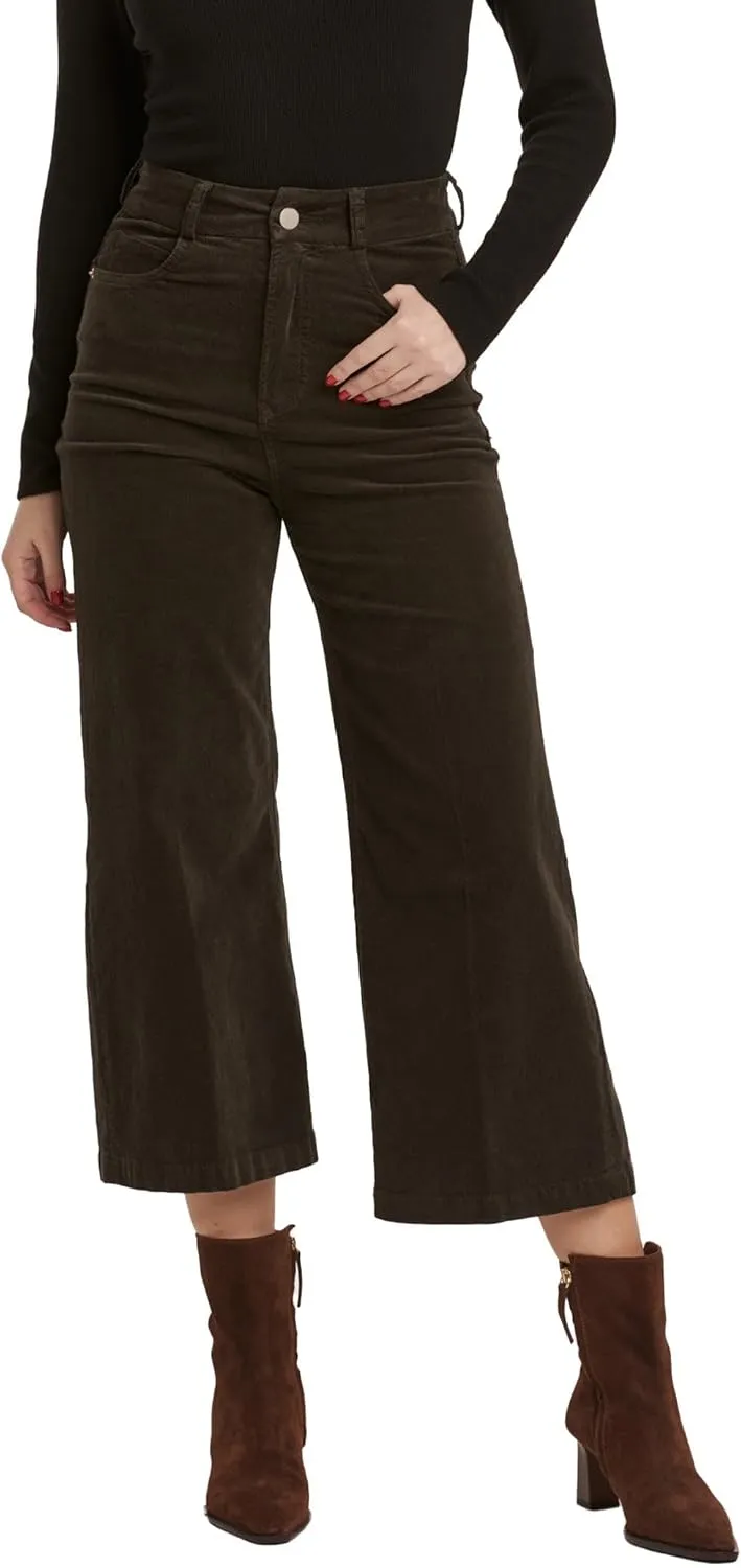 DEAR JOHN Audrey Women's Wide Leg Jeans High Rise