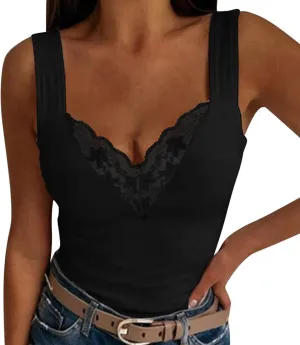 Dressy Business Tank Top for Women 2025 Going Out Solid Casual Trendy Sleeveless Fashion Blouses Sexy Work Loose Cute