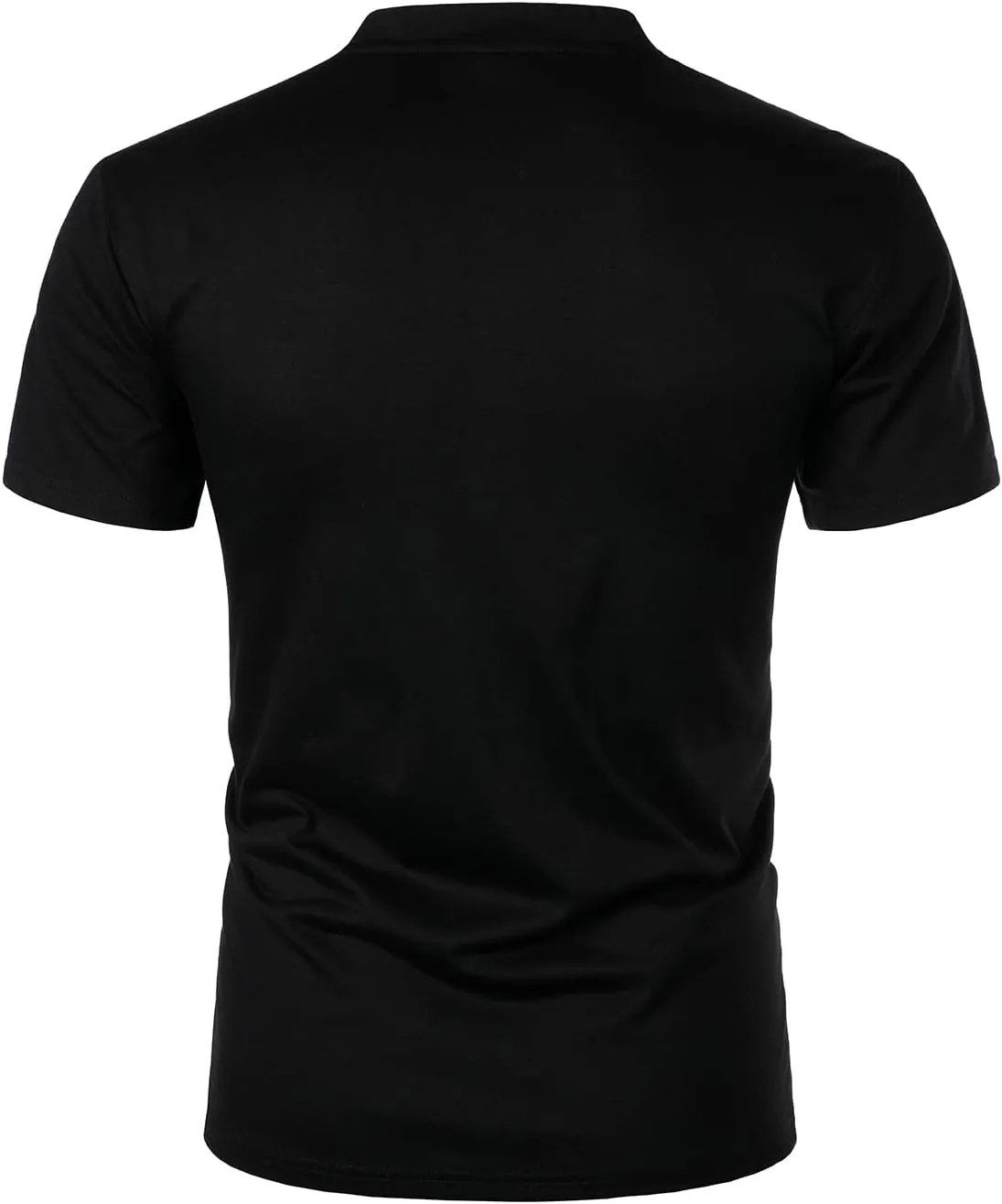 FANARCHER Mens Henley Short Sleeve T-Shirts Casual Tee Shirts Cotton Summer Tops