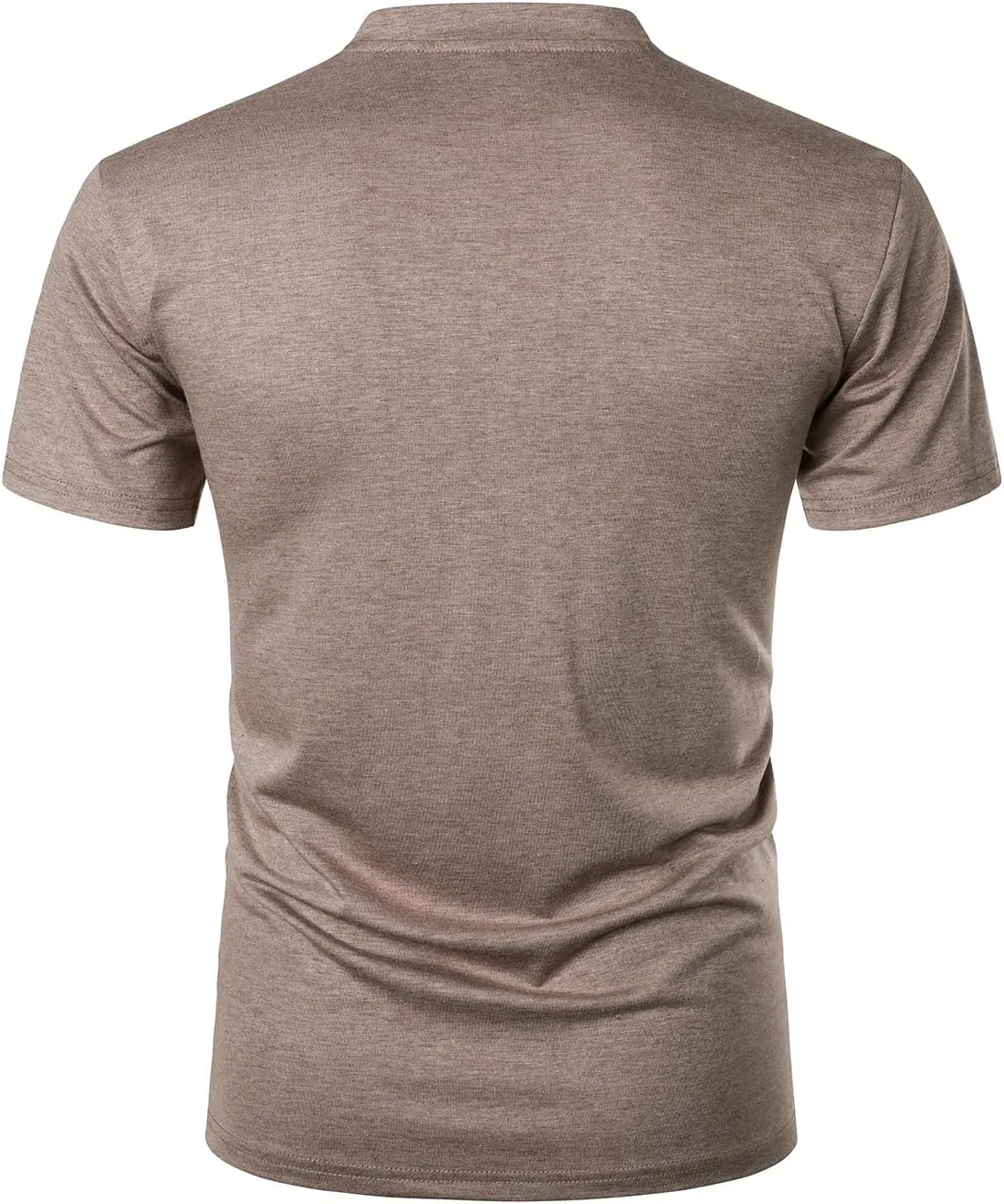 FANARCHER Mens Henley Short Sleeve T-Shirts Casual Tee Shirts Cotton Summer Tops