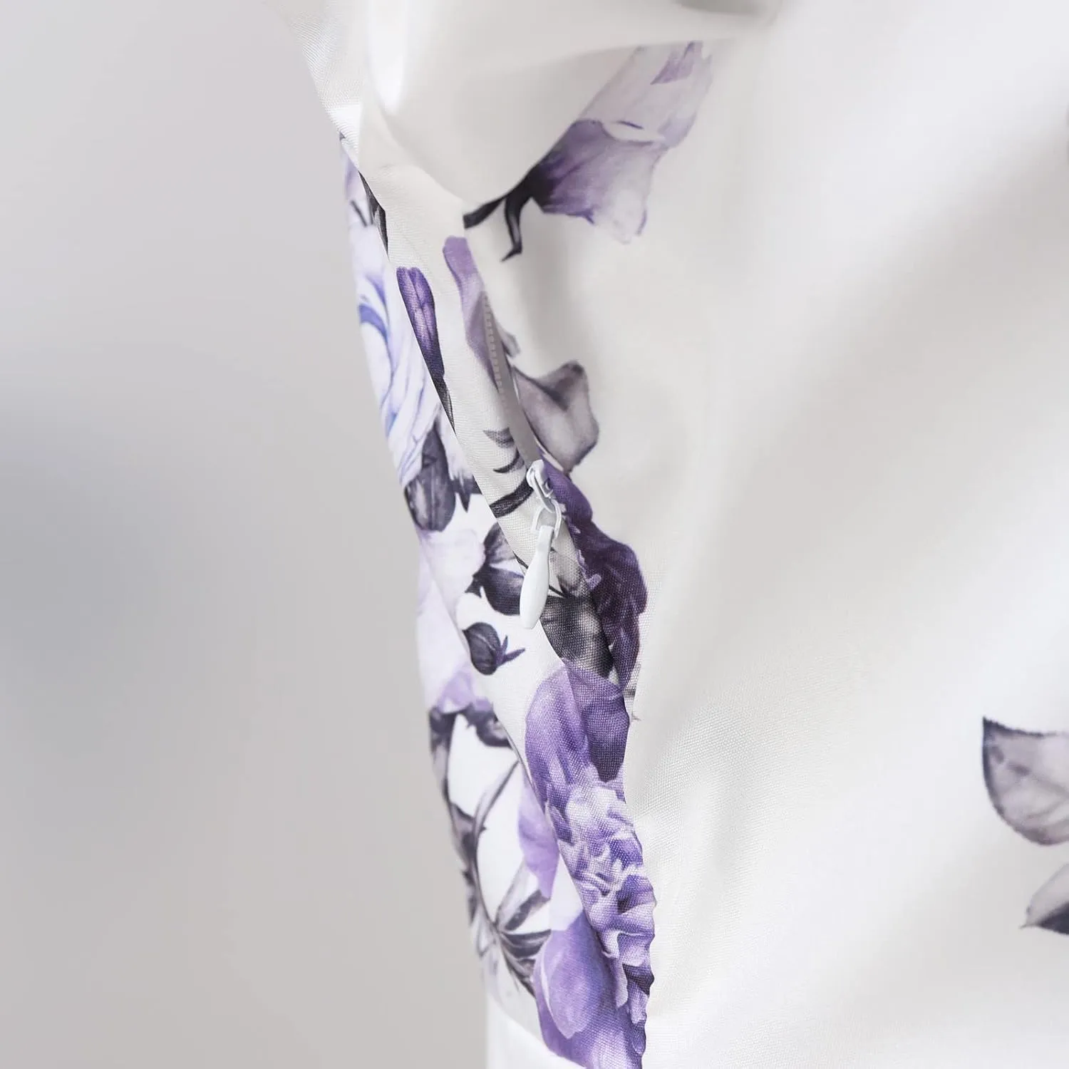 Floral Dresses for Women Sleeveless Wrap V Neck Sun Dresses Side Split Sexy Flowy Maxi Long Dress