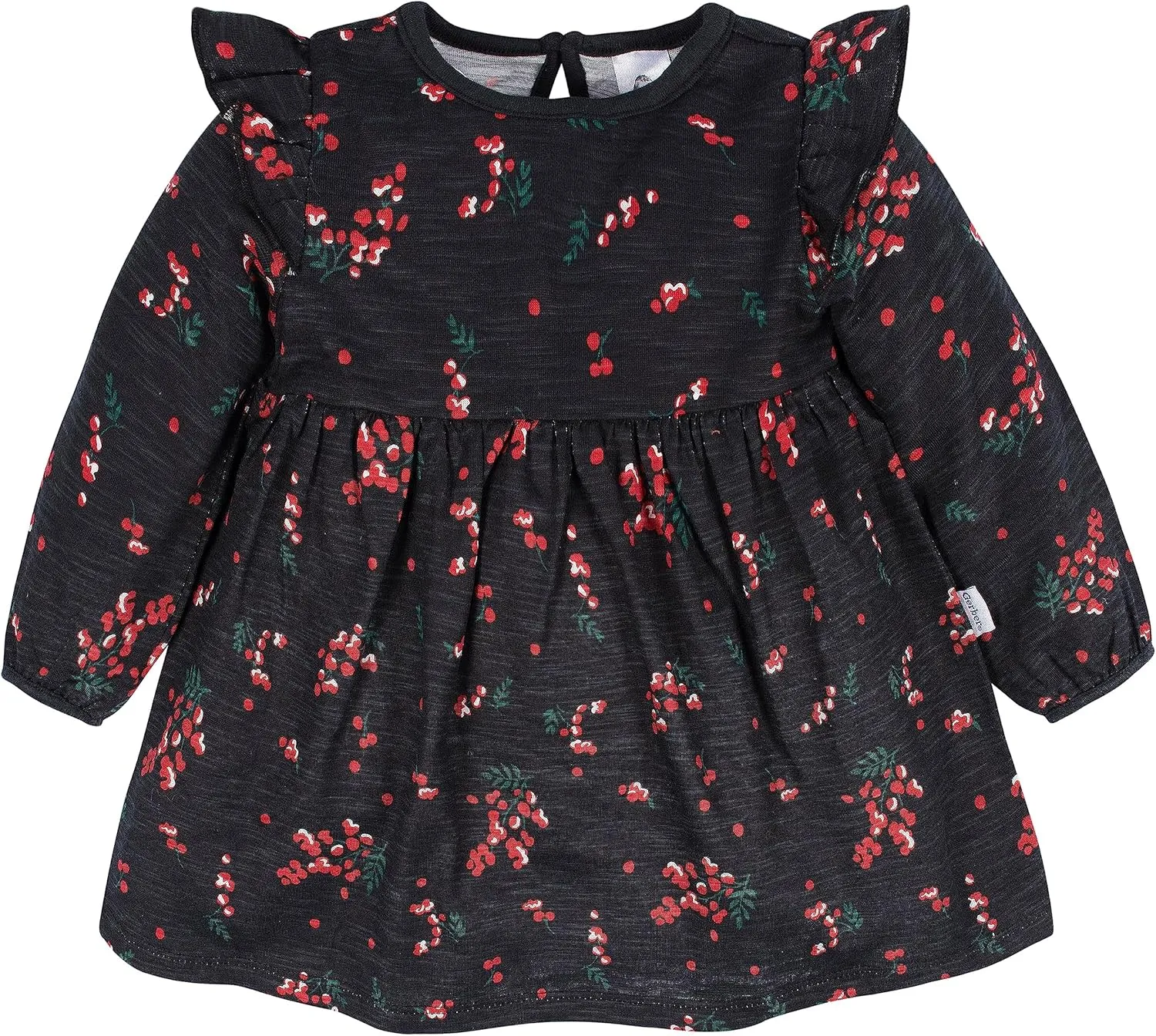 Gerber Baby Girls' Toddler 2-Pack Long Sleeve Dresses