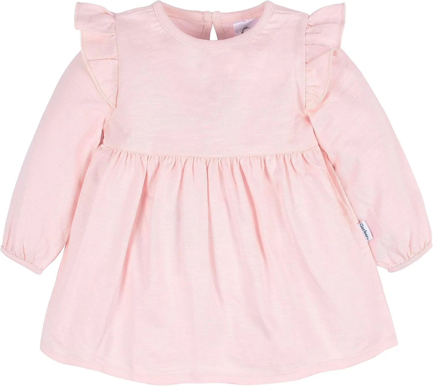 Gerber Baby Girls' Toddler 2-Pack Long Sleeve Dresses