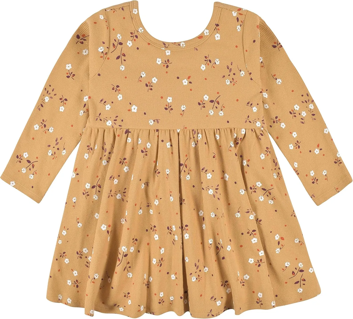 Gerber Baby Girls' Toddler 2-Pack Long Sleeve Dresses