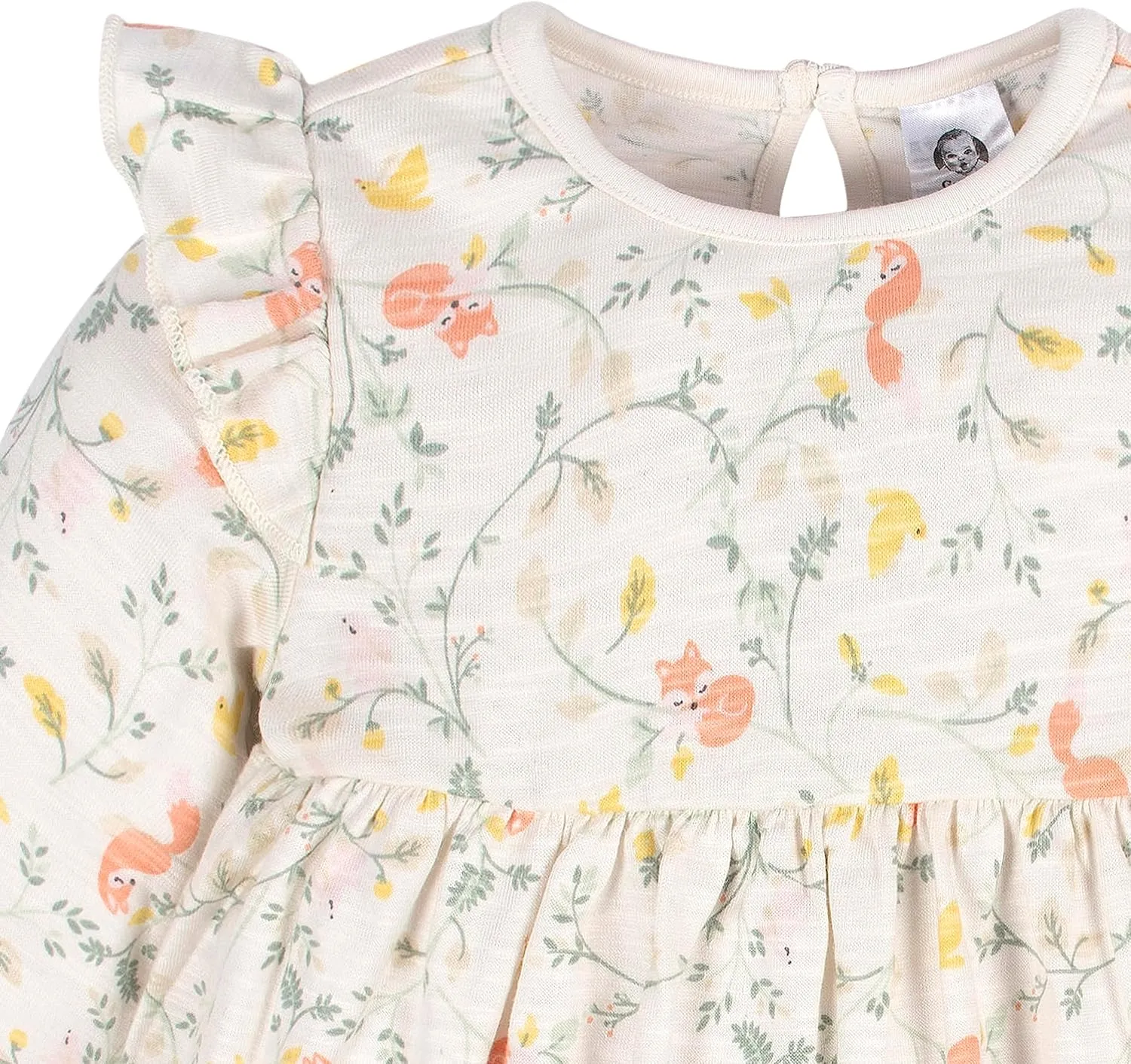 Gerber Baby Girls' Toddler 2-Pack Long Sleeve Dresses