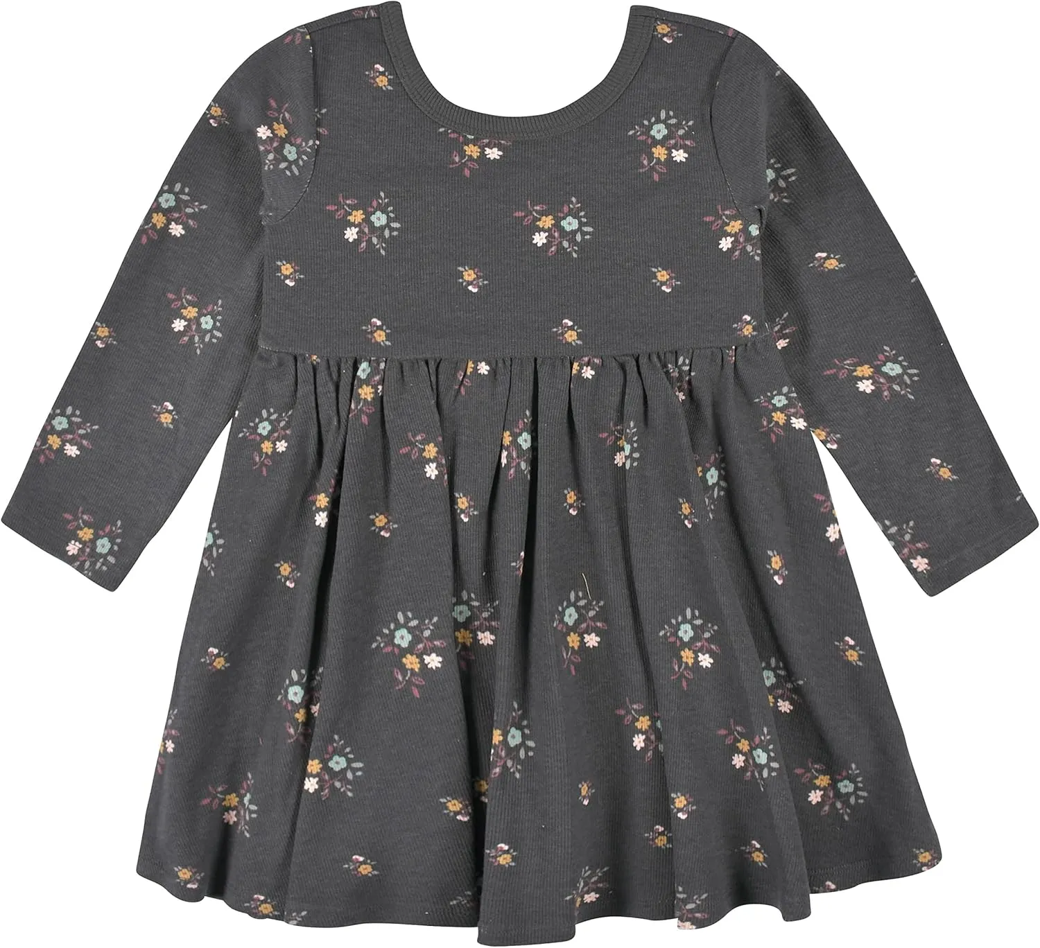 Gerber Baby Girls' Toddler 2-Pack Long Sleeve Dresses