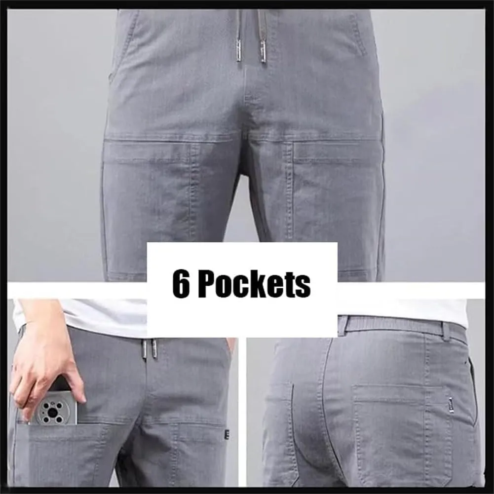 High Stretch Multi-Pocket Cargo Pants, High Stretch Multi-Pocket Durable Cargo Pants Mens Cargo Pants Relaxed Fit