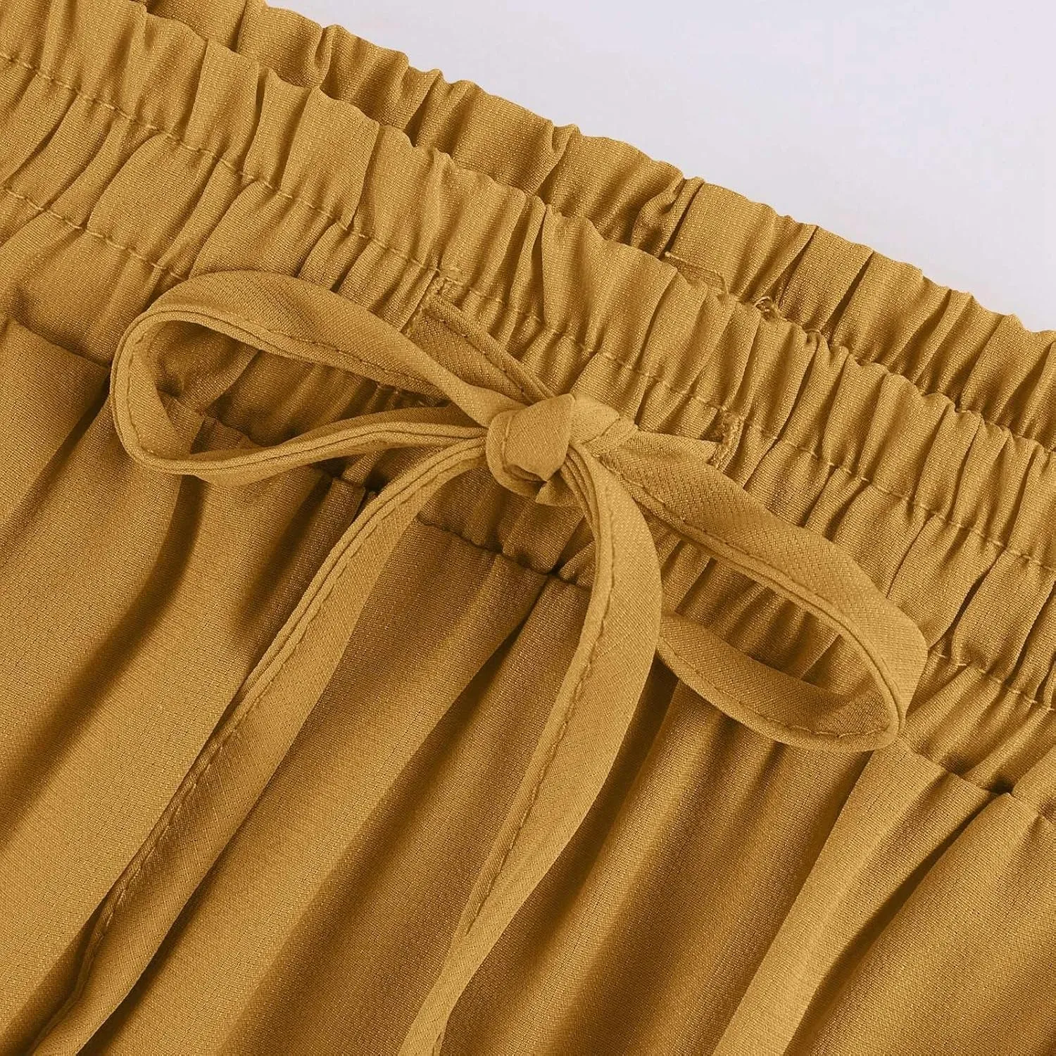High Waisted Maxi Skirts for Women Summer Elastic A Line Skirts Vacation Layered Tiered Long Skirt with Pockets