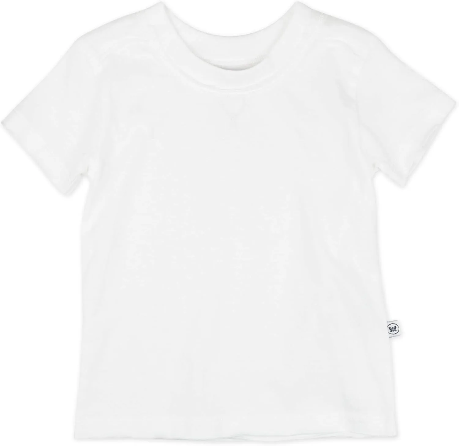 HonestBaby unisex-baby 5-pack Short Sleeve T-shirts 100% Organic Cotton