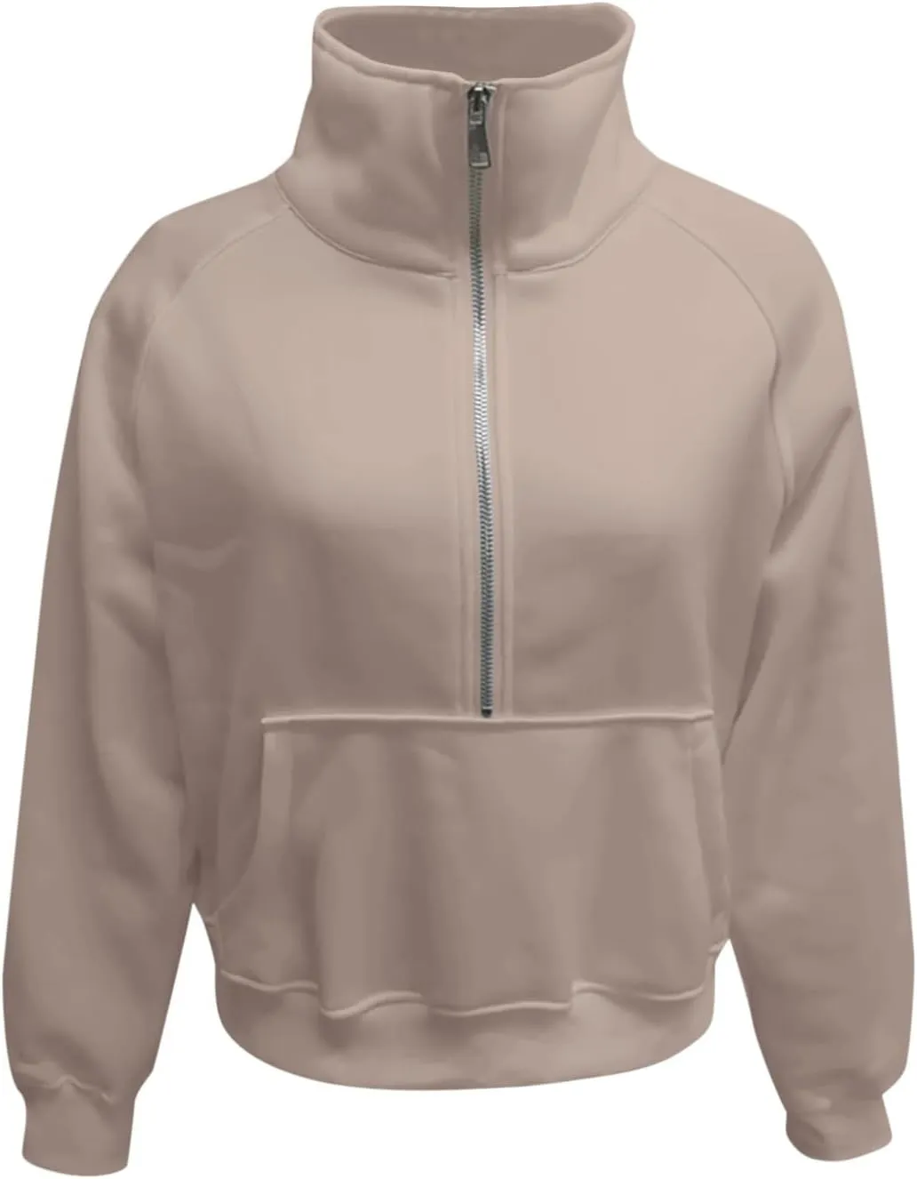 Hoodies for Women Womens Sweatshirts Half Zip Cropped Pullover Fleece Quarter Zipper Hoodies Fall outfits Clothes