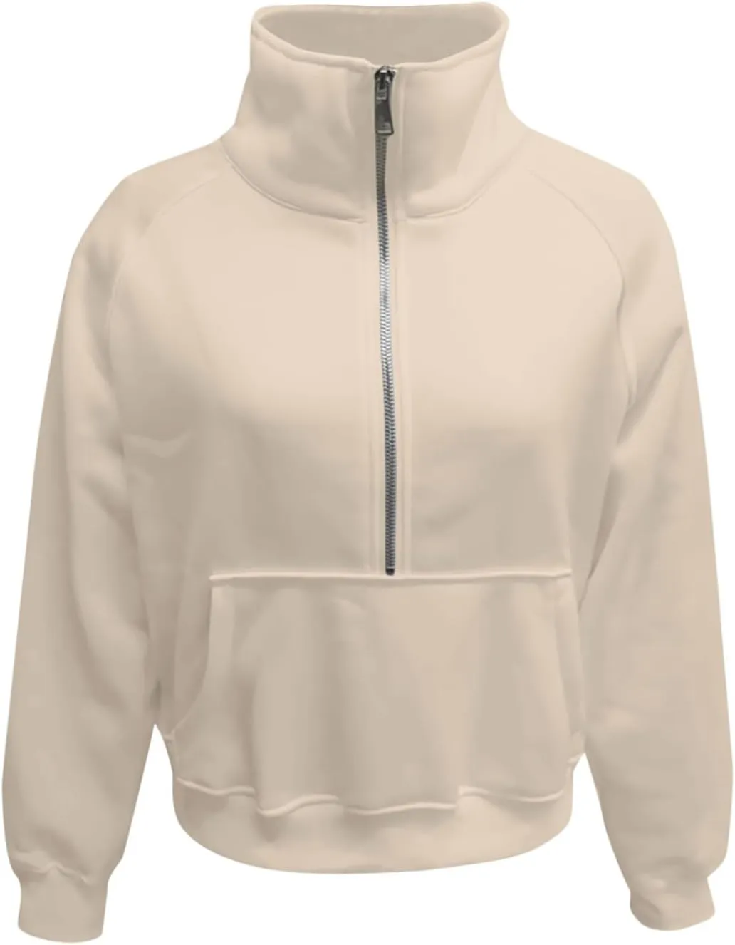 Hoodies for Women Womens Sweatshirts Half Zip Cropped Pullover Fleece Quarter Zipper Hoodies Fall outfits Clothes
