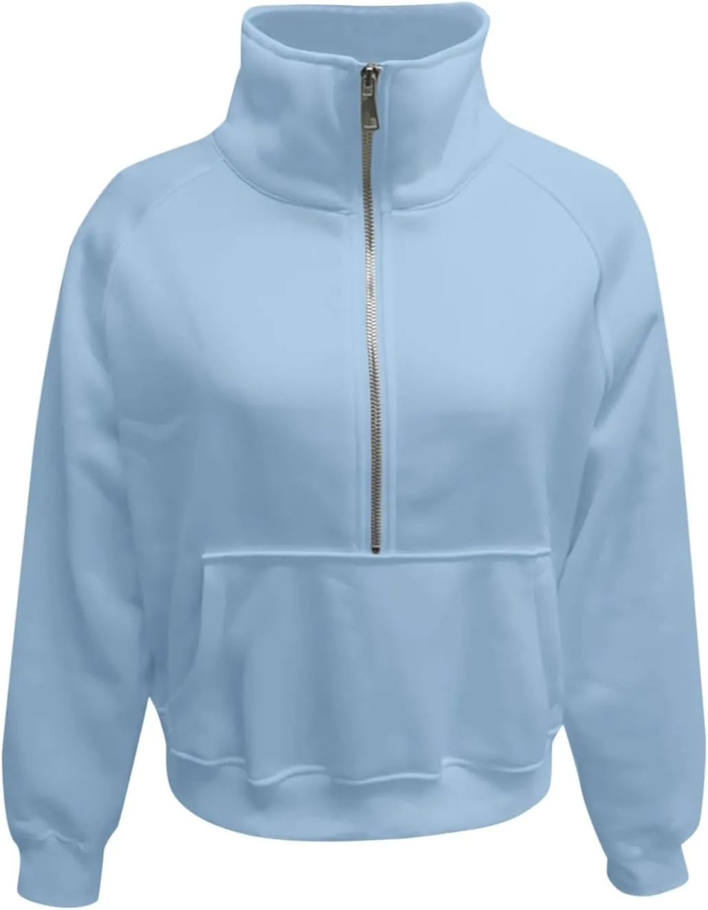 Hoodies for Women Womens Sweatshirts Half Zip Cropped Pullover Fleece Quarter Zipper Hoodies Fall outfits Clothes