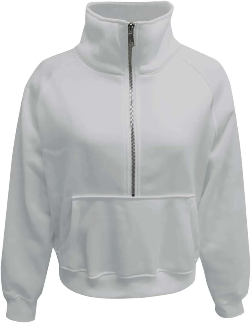 Hoodies for Women Womens Sweatshirts Half Zip Cropped Pullover Fleece Quarter Zipper Hoodies Fall outfits Clothes