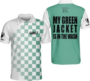 LASFOUR Funny Golf Polo Shirts for Men, Crazy Short Sleeve, Lightweight Golf Polo Shirts for Dad, Grandpa.