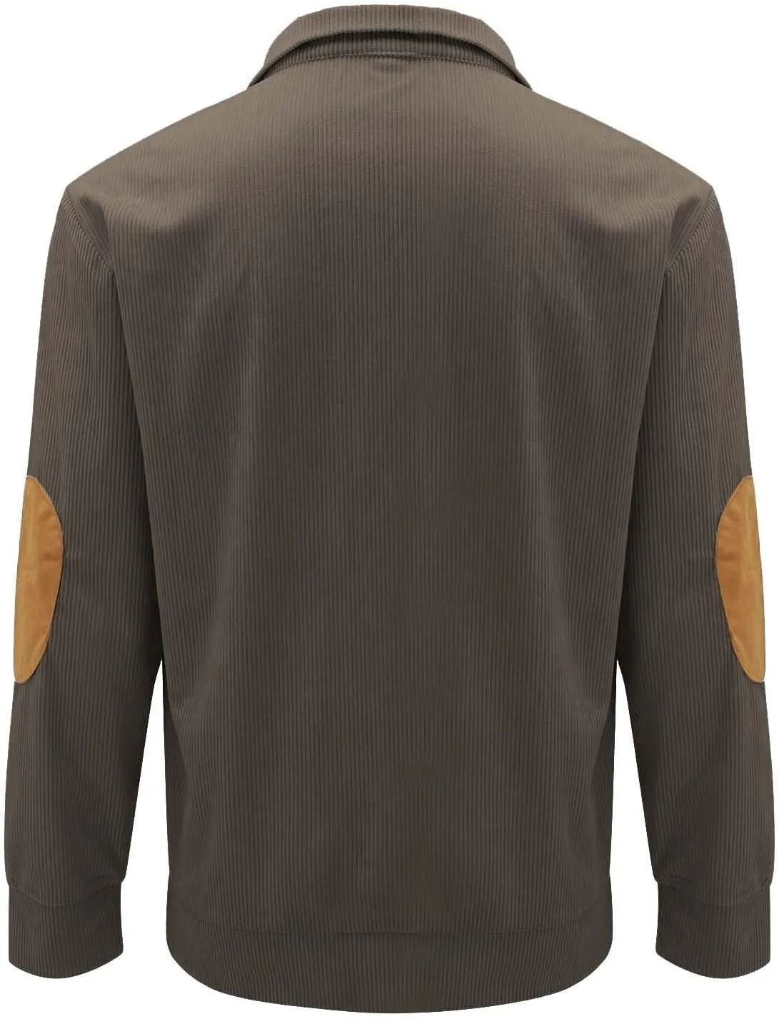 LCMTWX Mens St Patricks Day Sweatshirt Mens Corduroy Shirt 2024 Fashion Half Standing Neck Zippered Cotton Sweater Mens