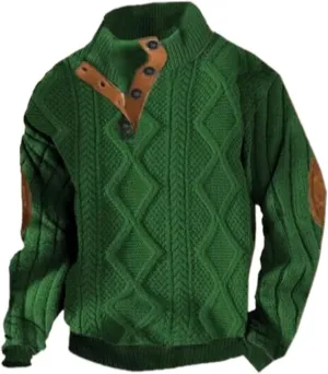 LCMTWX Mens St Patricks Day Sweatshirt Mens Corduroy Shirt 2024 Fashion Half Standing Neck Zippered Cotton Sweater Mens