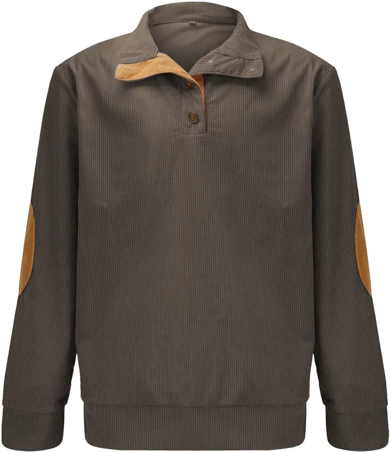 LCMTWX Mens St Patricks Day Sweatshirt Mens Corduroy Shirt 2024 Fashion Half Standing Neck Zippered Cotton Sweater Mens
