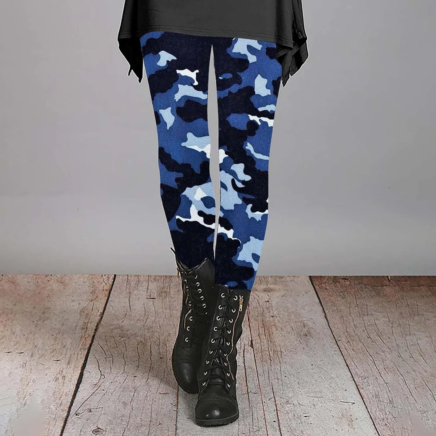 LCMTWX Women's Leggings Autumn Casual Print Leggings Boot Pants Womens Workout Athletic Running Leggings Leggings High