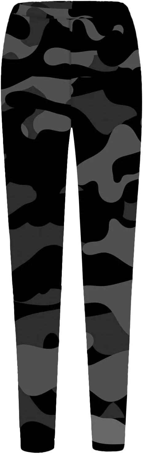 LCMTWX Women's Leggings Autumn Casual Print Leggings Boot Pants Womens Workout Athletic Running Leggings Leggings High