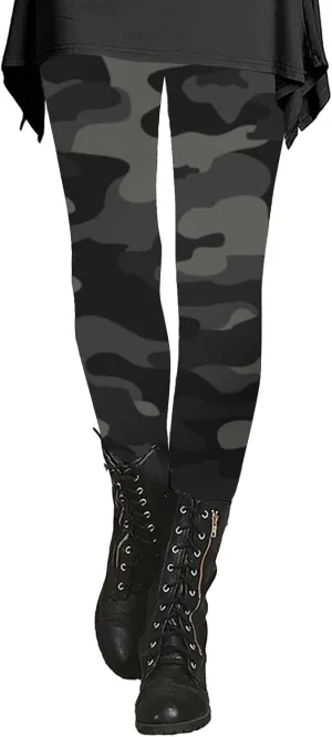 LCMTWX Women's Leggings Autumn Casual Print Leggings Boot Pants Womens Workout Athletic Running Leggings Leggings High