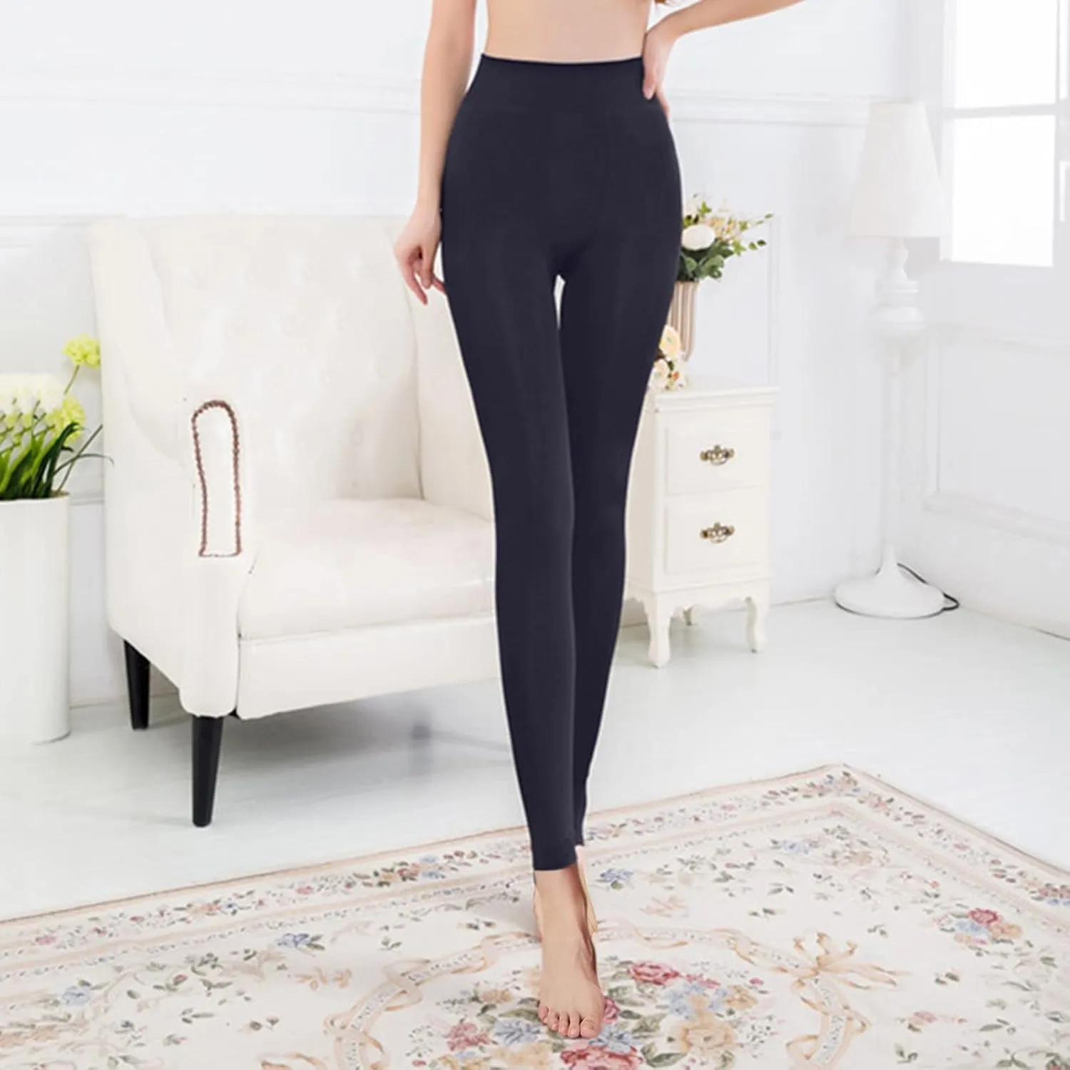 LCMTWX Women's Leggings Long Boot Casual Slim All- Leggings Christmas Women Pants Women's Leggings