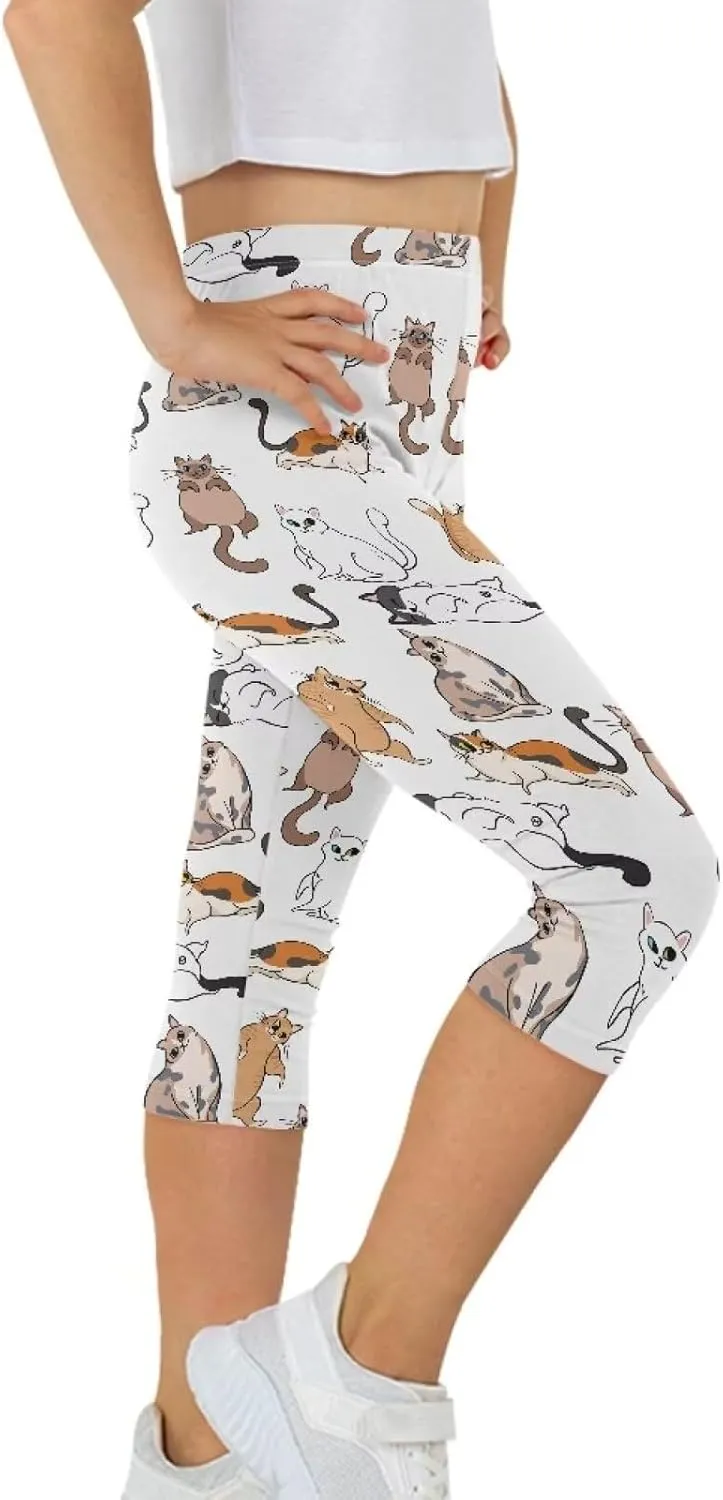 Leggings for Girls Athletic Dance Yoga Leggings